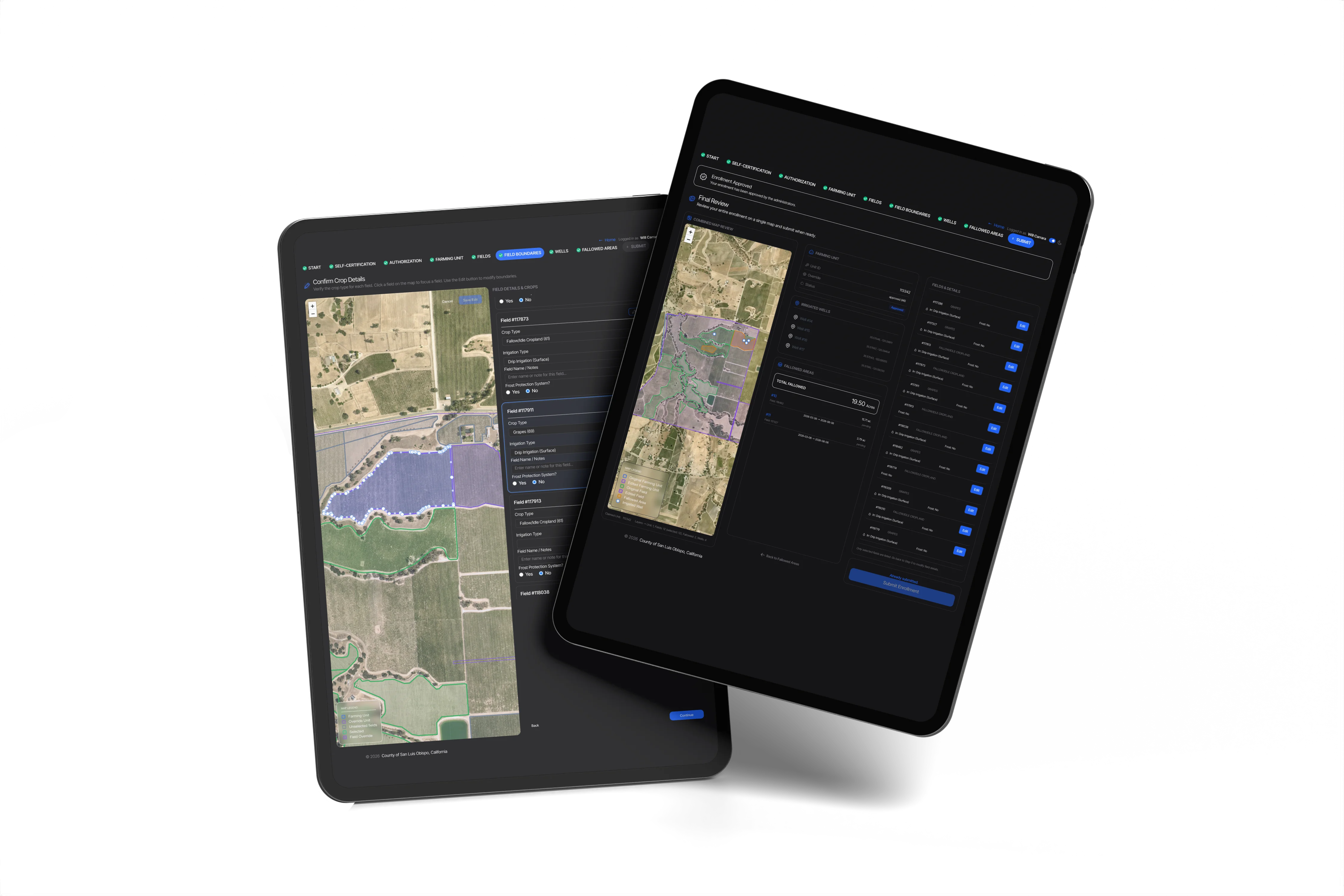 MILR Program overview on tablet